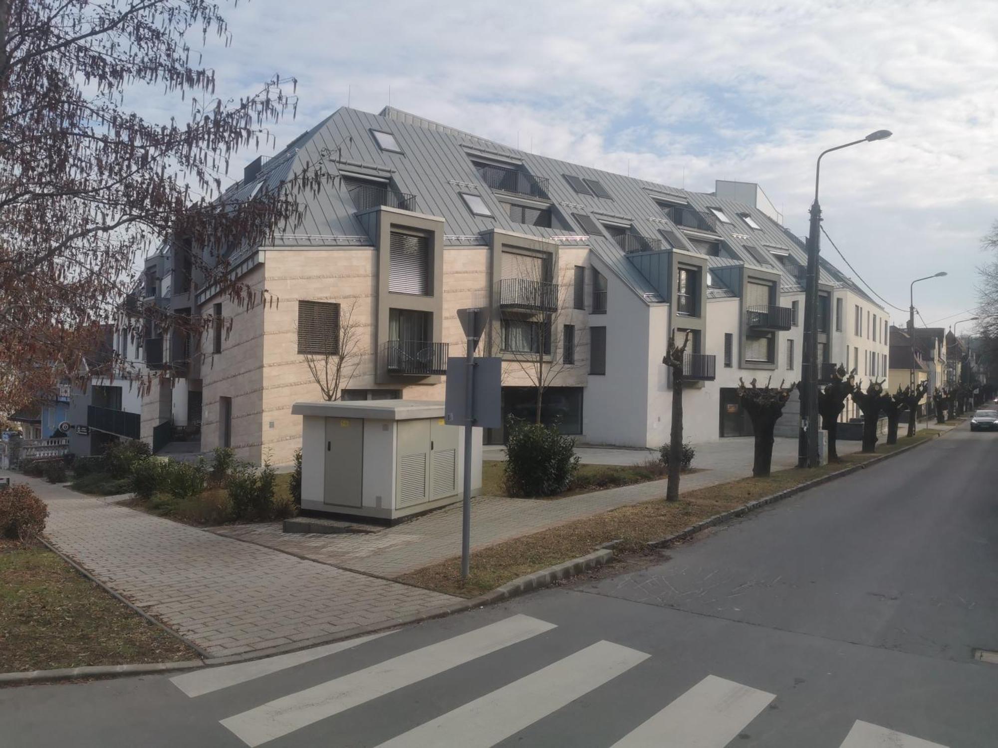 Beli Apartman Melygarazzsal Hévíz Esterno foto